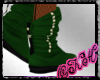 {QK}Fenna Dk Green Boots