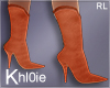 K Fall orange boots RL
