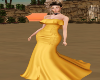 Gold Sleeveless Gown