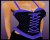 Black N' Blue Corset