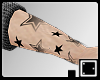 ♠ Star Forearm Tattoo