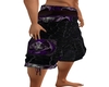 Dragon leather shorts