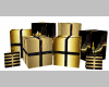 GOLD BLACK GIFT BOXES