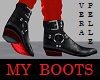 Boots red sole