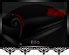 [Ella] Red Chaise Lounge