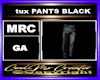 tux PANTS BLACK
