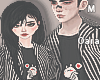 R. Stripe Shirt Couple M