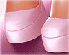 Pearly pink heels