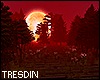 Forest Blood Moon