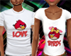 [A] white couple shirt-F