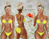 Bling Yellow Bikini