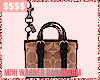 c. Warner Bag Charm
