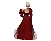 red valenines gown