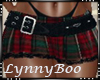 *Xmas Plaid Skirt