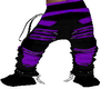 ga purple pants zip