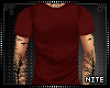 xNx:Red Solid Tee