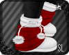 !SL l Red Snow Shoes
