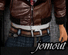 JJ| Brown Leather Jacket