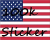 100k Sticker