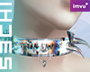 NHC-Emo Vamp Choker Holo