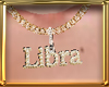 gold necklace-libra