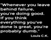 Leaving failure.....