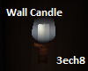 Wood Wall Candle