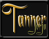 Tanner Gold Name Sticker