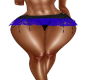*LB* Blue black skirt