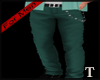 green pants w/chain