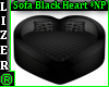 Sofa Black Heart *NP