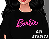 Suéter Barbie Preto