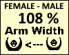 Arm Scaler 108%