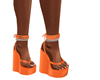 Orange Sandals