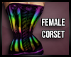 Rainbow corset