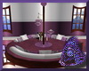 Purple Round Lounge