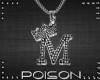 |P| Letter M Necklace