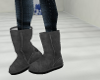 Dark Grey Boots