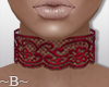 Wine Lace Choker 4