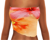 orange floral top