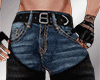 Black Leather Chaps West