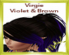 Virgie Violet & Brown