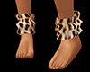 Leopard Anklet Bare Foot