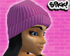 602 Pink Skully Bk Hair