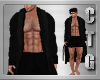 CTG BLACK ROBE /BOXERS