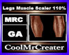 Legs Muscle Scaler 110%