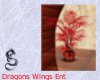 Oriental Red Willow Leaf