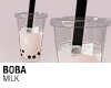 🌸 BOBA milk