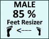 Feet Scaler 85%