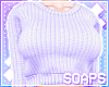 +Knitted Sweater Purple